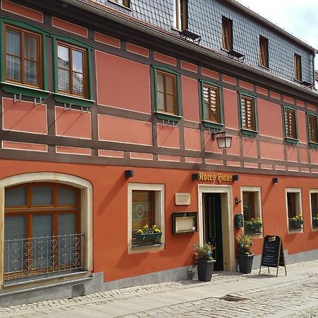 Gasthaus& Pension Zum Roten Haus Bad Schandau Luaran gambar